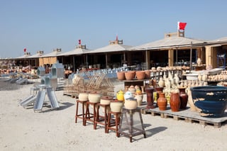 Pottery Market in A'Ali, Bahrain