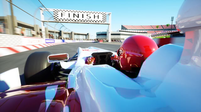 Formula One Car Race Bahrain