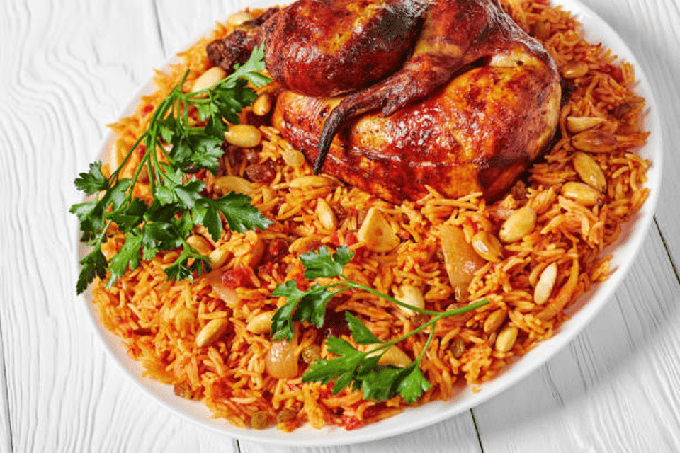 Bahraini chicken and rice